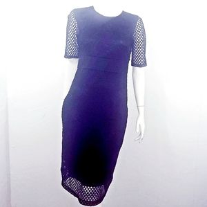 Bisou Bisou Little Black Dress w/Lace Detailing